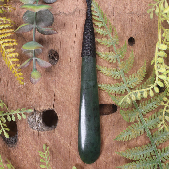 Rimu Pounamu Roimata Pendant - NZ Greenstone