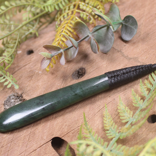 Rimu Pounamu Roimata Pendant - NZ Greenstone