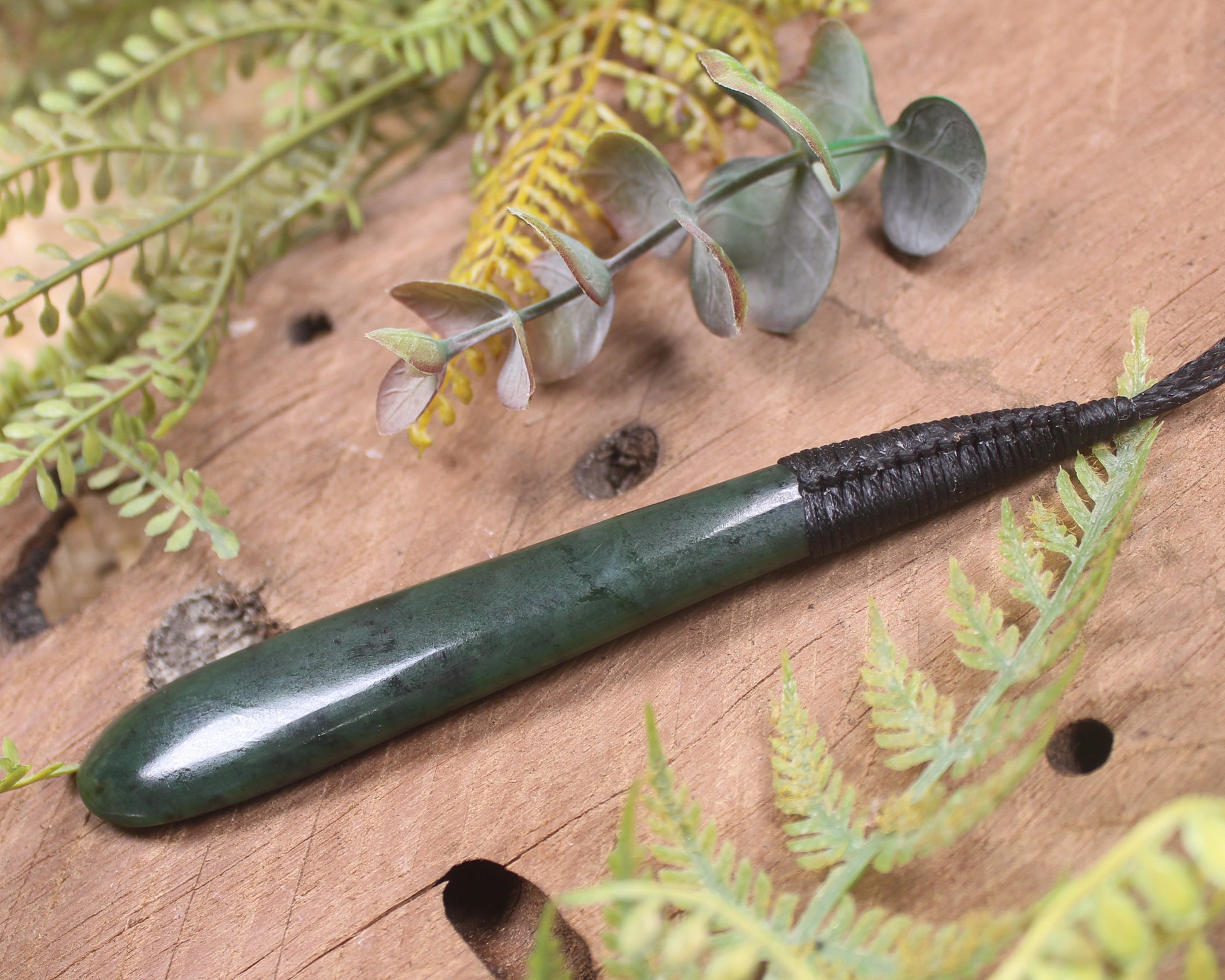 Rimu Pounamu Roimata Pendant - NZ Greenstone