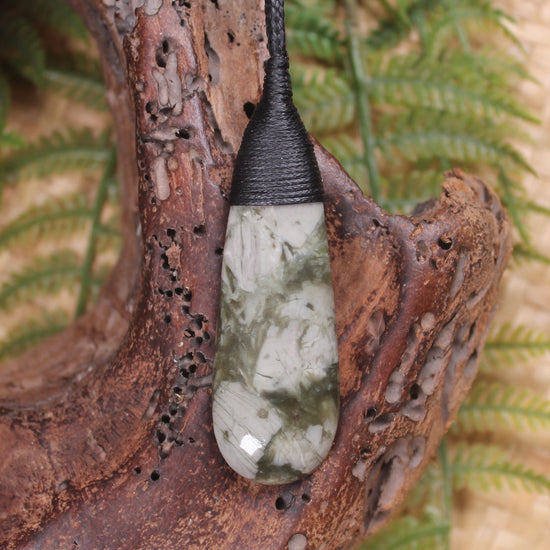 Rimu Pounamu Roimata Pendant - NZ Greenstone