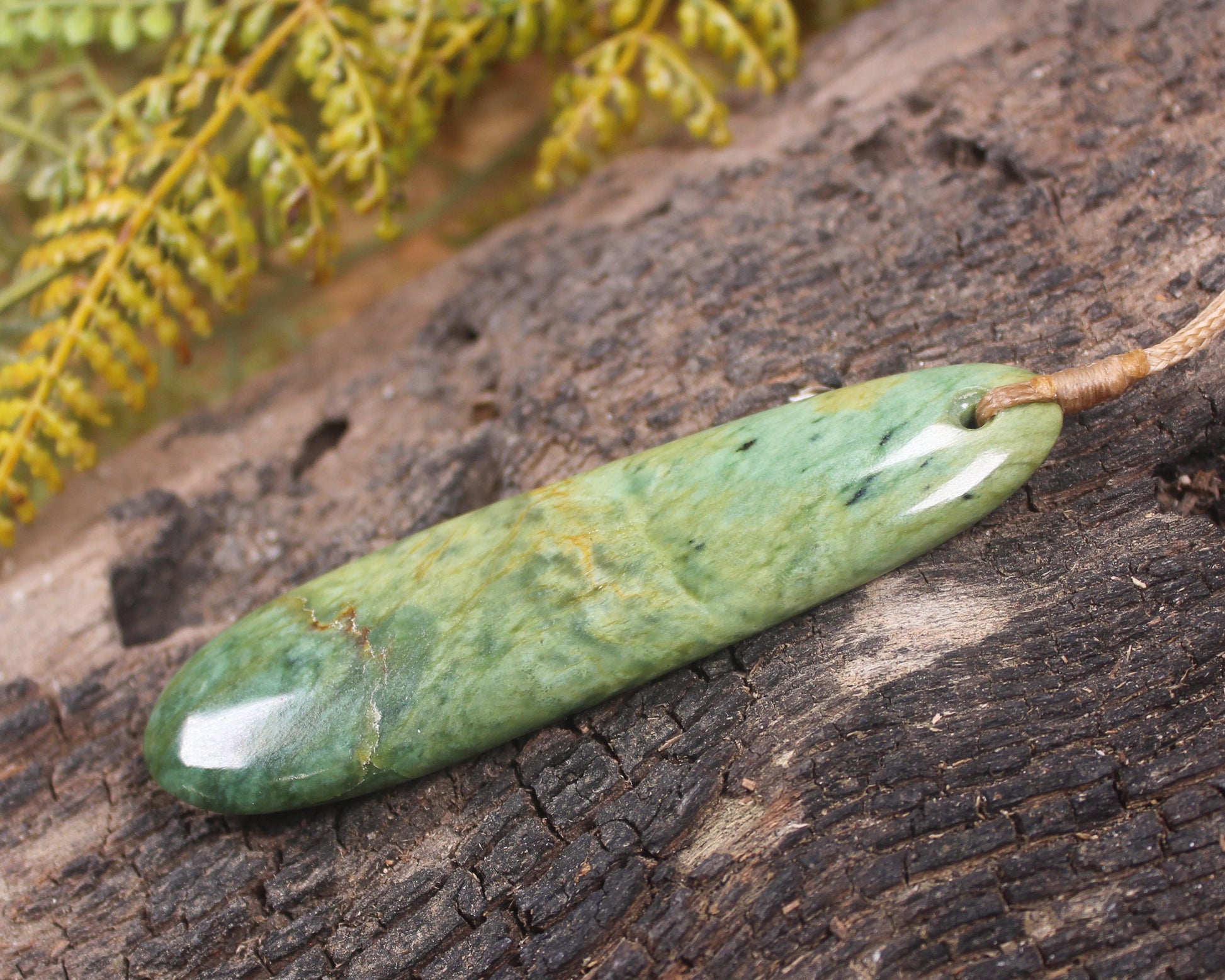 Flower Jade Pounamu - NZ Greenstone
