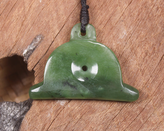 NZ Greenstone Shepards Dog Whistle Hapopo Pounamu