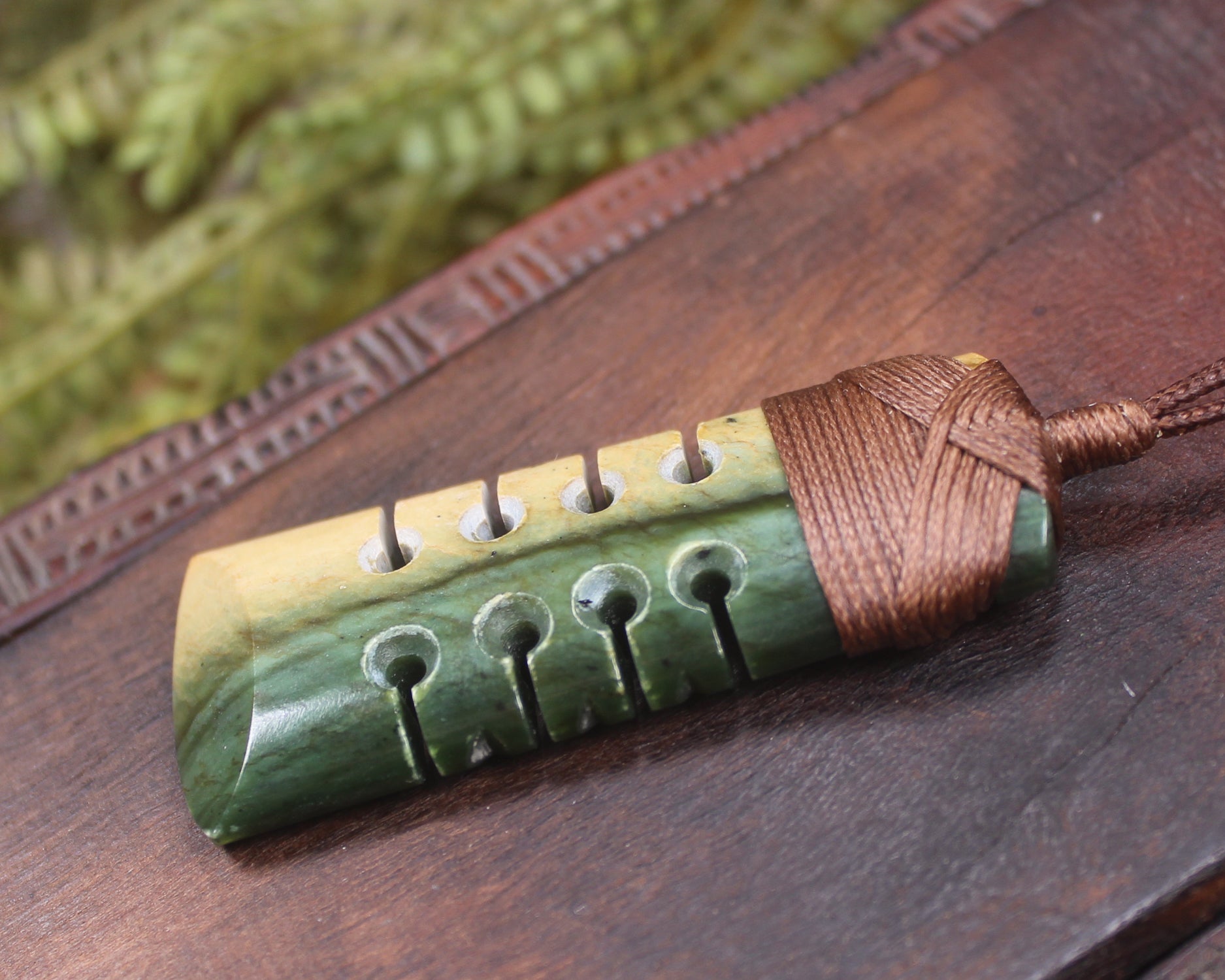 Flower Jade Pounamu Toki