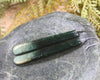 Roimata or Teardrop earrings carved from Kawakawa Pounamu - NZ Greenstone