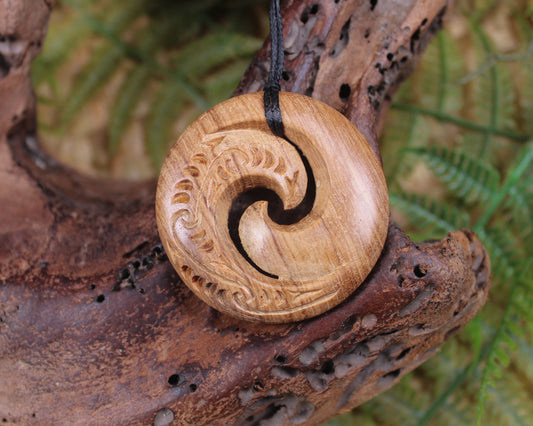 Koru made from NZ Wood