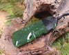 Manaia Toki or Adze Pendant carved from Kawakawa Pounamu - NZ Greenstone