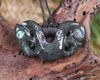 Pekapeka Pendant carved from Rimu Pounamu - NZ Greenstone