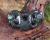 Pekapeka Pendant carved from Rimu Pounamu - NZ Greenstone