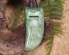 Taniwha Tooth or Niho carved from Kawakawa Pounamu - NZ Greenstone