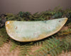 Freeform Pounamu Sculpture - Flower Jade Pounamu - NZ Greenstone