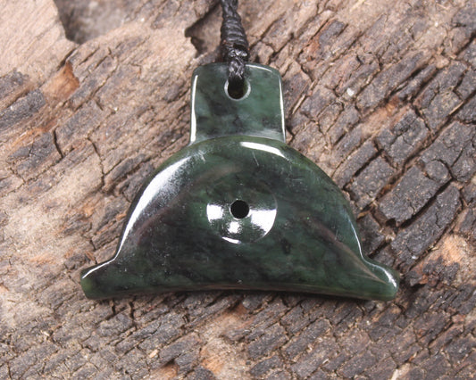 Rimu pounamu dog whistle
