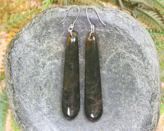 Totoweka Pounamu Earrings