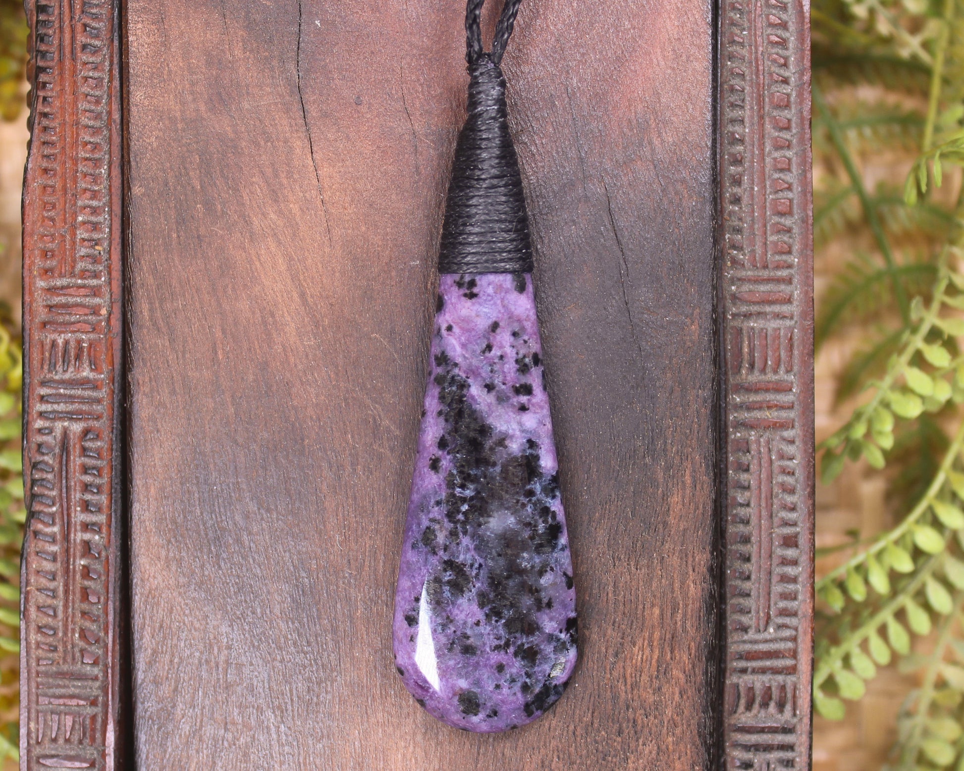 Charoite Roimata Pendant