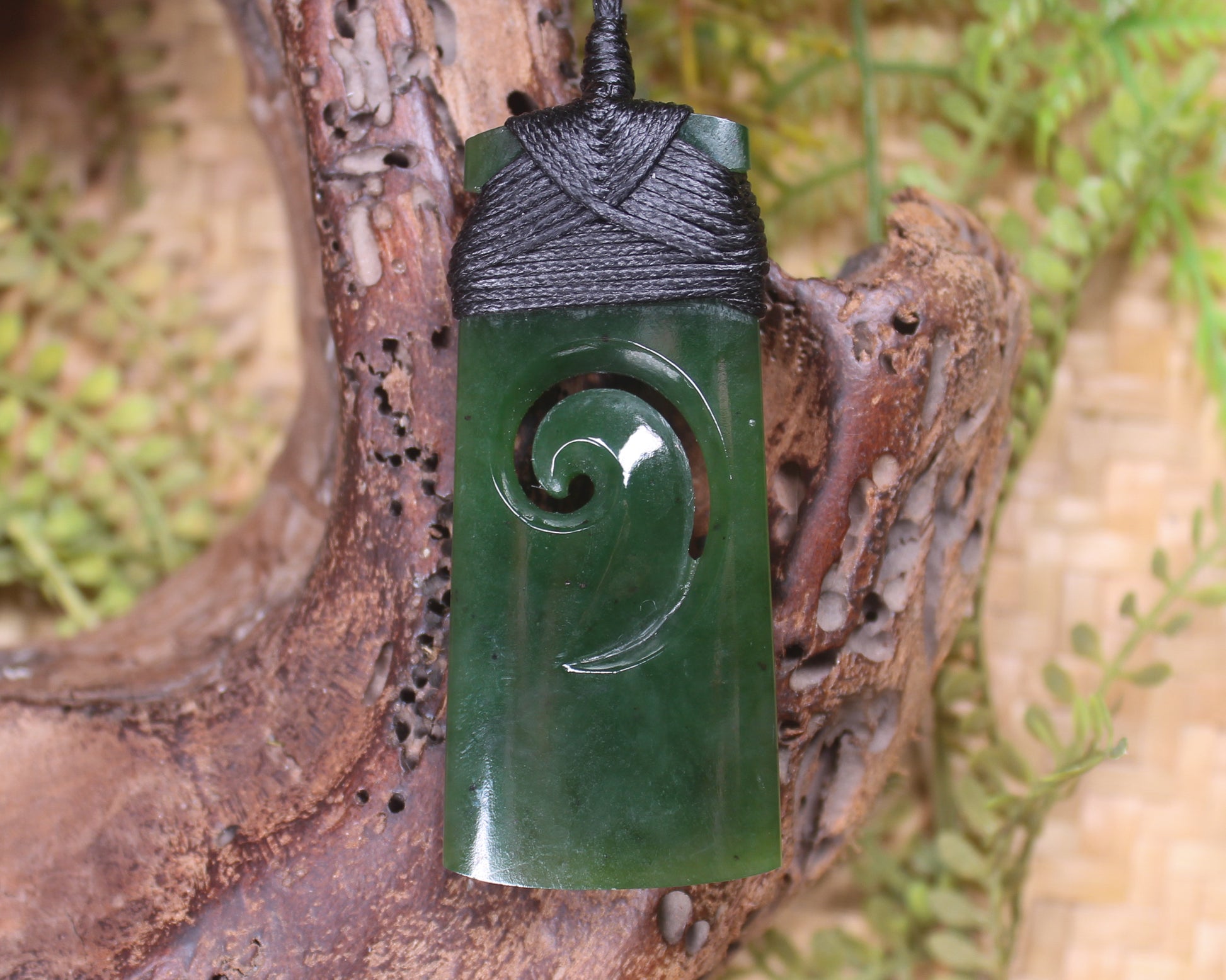 Toki with Koru pendant