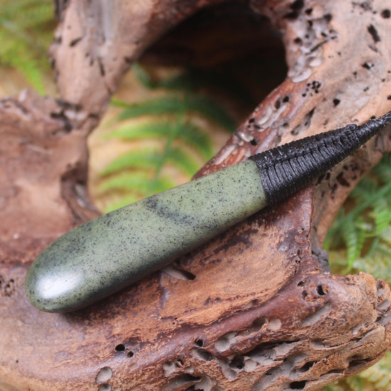 Roimata or Teardrop carved from NZ Serpentine