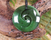 Koru carved from Hapopo Pounamu - NZ Greenstone