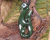 Manaia carved from Hapopo Pounamu - NZ Greenstone