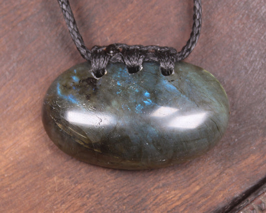 Breastplate or Shield carved from Labradorite