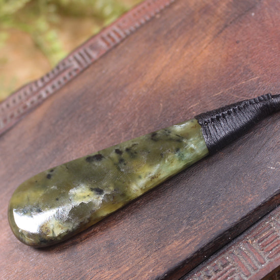 Rimu Pounamu Roimata Pendant - NZ Greenstone