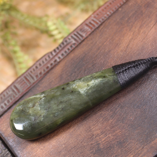Rimu Pounamu Roimata Pendant - NZ Greenstone
