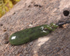 Rimu Pounamu Roimata Pendant - NZ Greenstone