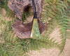 Toki or Adze Pendant carved from Flower Jade Pounamu - NZ Greenstone