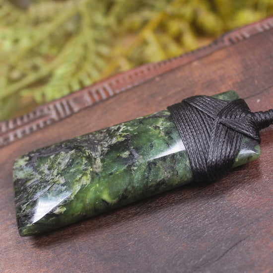 Toki or Adze carved from Douglas Creek - NZ Greenstone