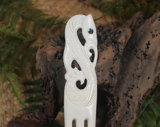 Bone Heru with Manaia