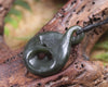 Twist carved from Rimu Pounamu - NZ Greenstone