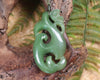 Manaia carved from Hapopo Pounamu - NZ Greenstone