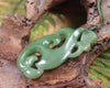 Manaia carved from Hapopo Pounamu - NZ Greenstone