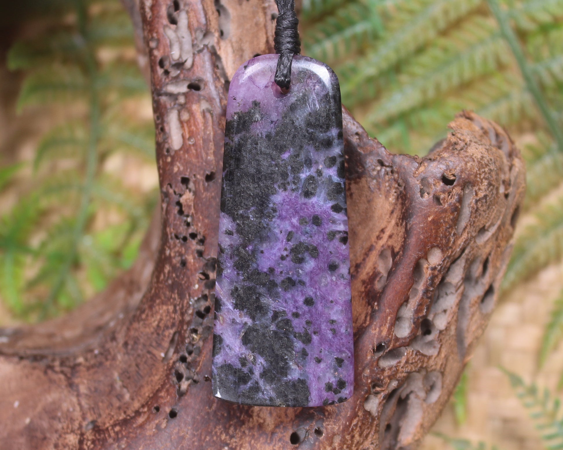 Charoite Toki Pendant