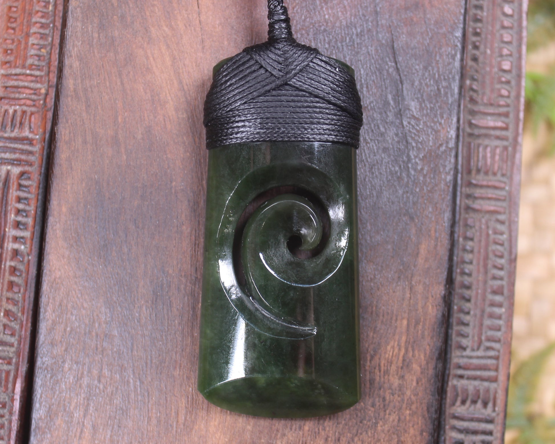 Toki with Koru pendant