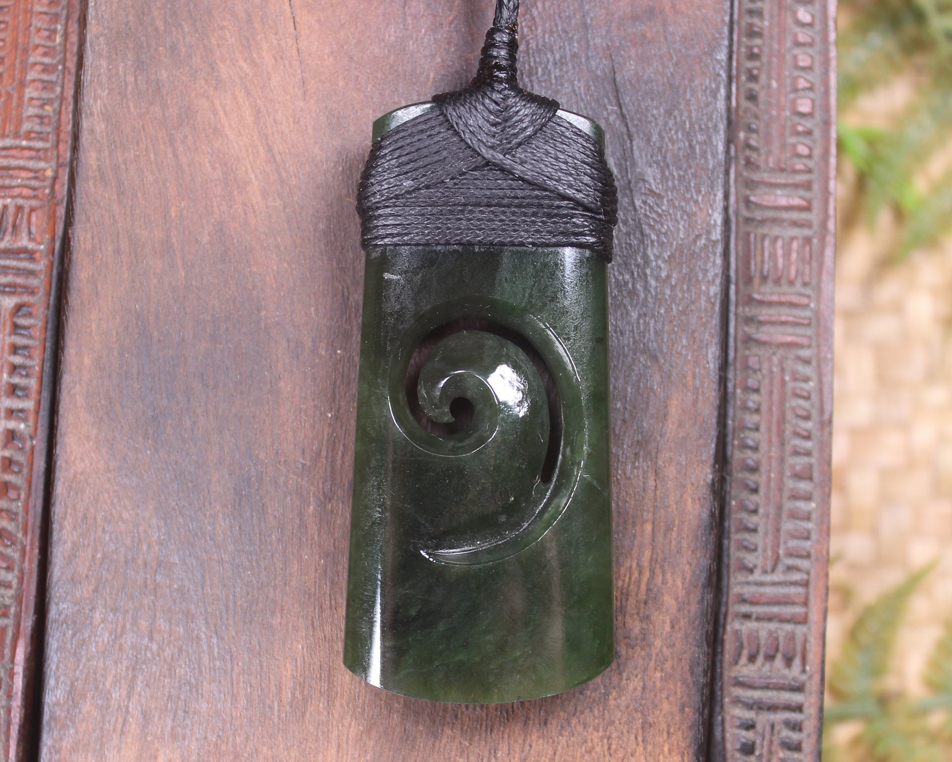 Toki with Koru pendant