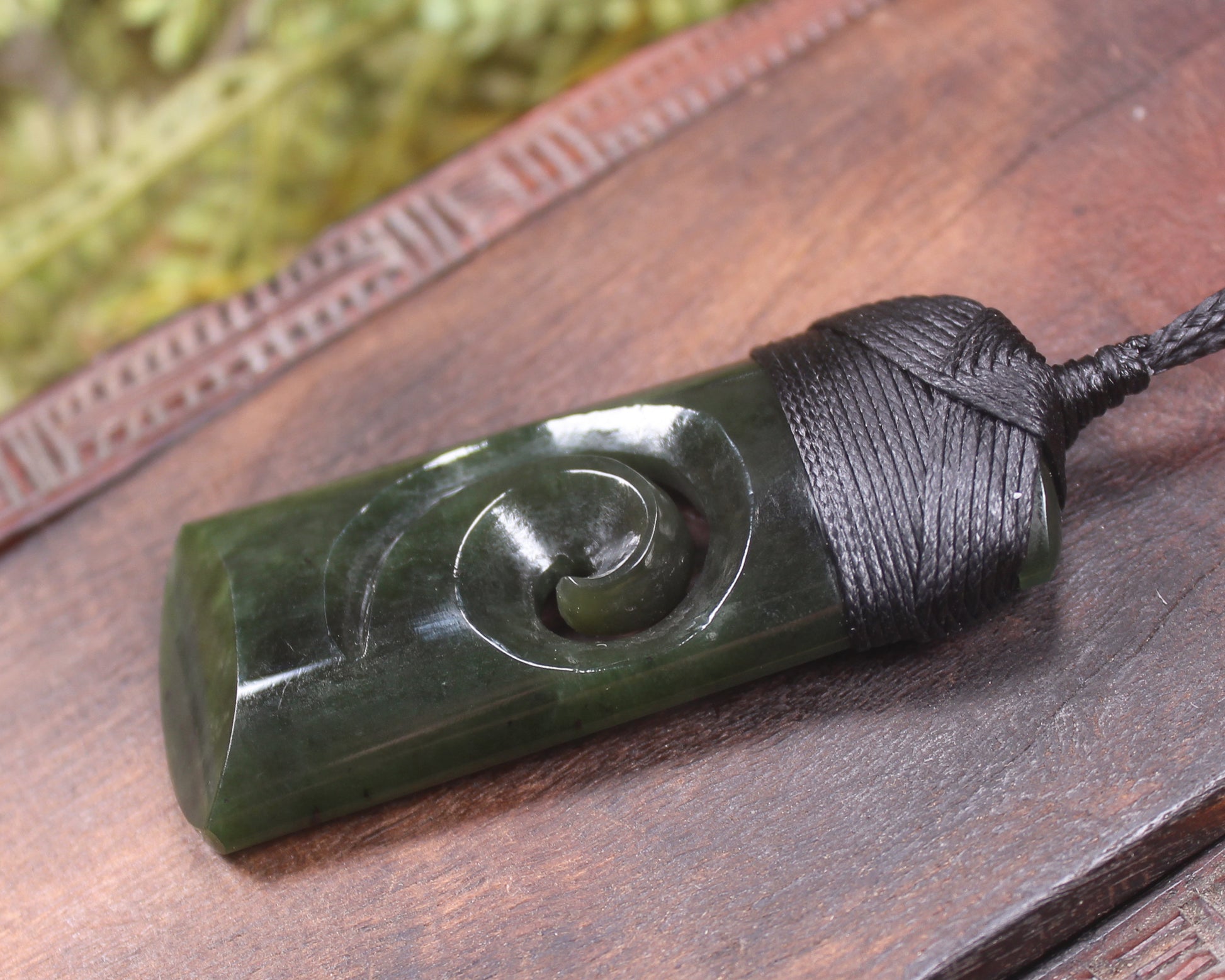 Toki with Koru pendant