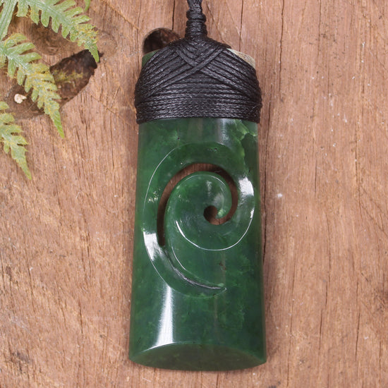 Toki with Koru pendant