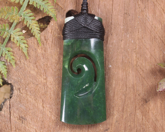 Toki with Koru pendant