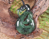 Manaia pendant carved from Rimu Pounamu - NZ Greenstone