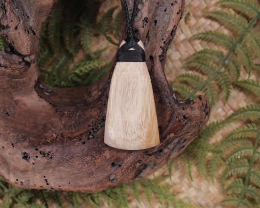 Toki carved from NZ Fossilised Wood