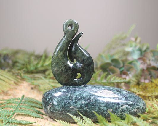 Matau Sculpture carved from Pounamu