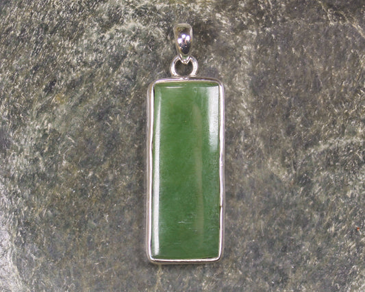 Pendant carved from Hapopo Pounamu - NZ Greenstone