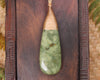 Flower Jade Pounamu Roimata Pendant - NZ Greenstone
