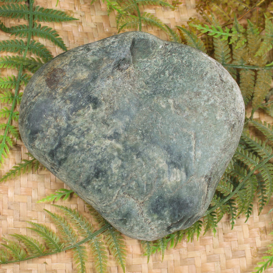 Freeform Kawakawa Pounamu Sculpture