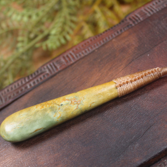 Flower Jade Pounamu Roimata Pendant - NZ Greenstone