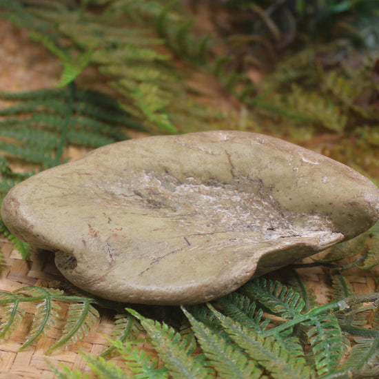 Freeform Pounamu Sculpture - Kokopu  Pounamu - NZ Greenstone