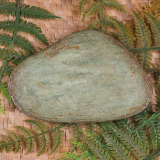 Freeform Kawakawa Pounamu Sculpture