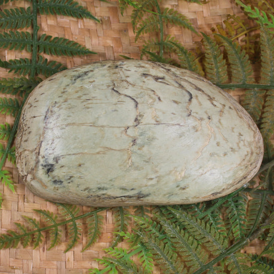 Freeform Pounamu Sculpture - Kokopu  Pounamu - NZ Greenstone