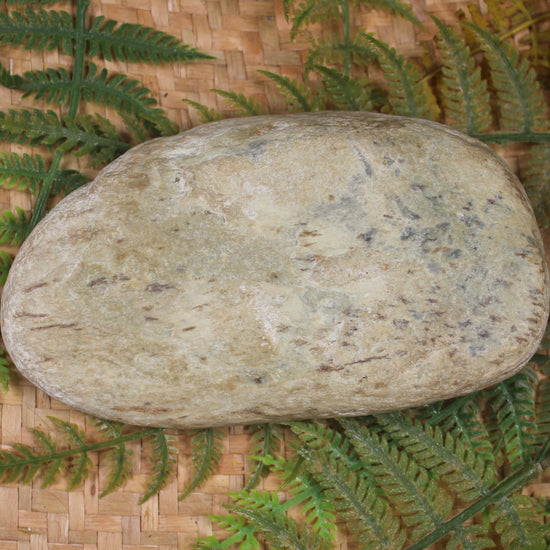 Freeform Pounamu Sculpture - Kokopu  Pounamu - NZ Greenstone