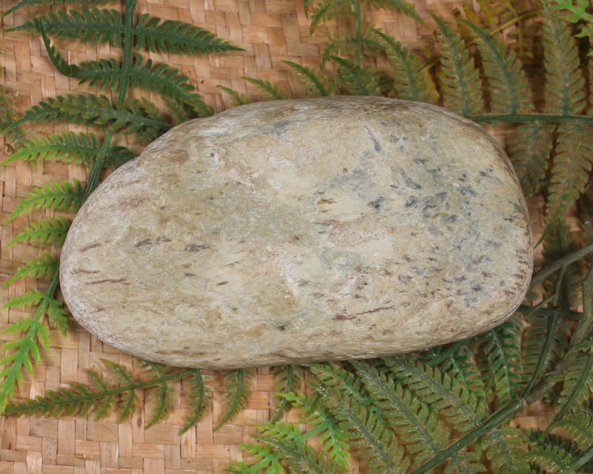 Freeform Pounamu Sculpture - Kokopu  Pounamu - NZ Greenstone