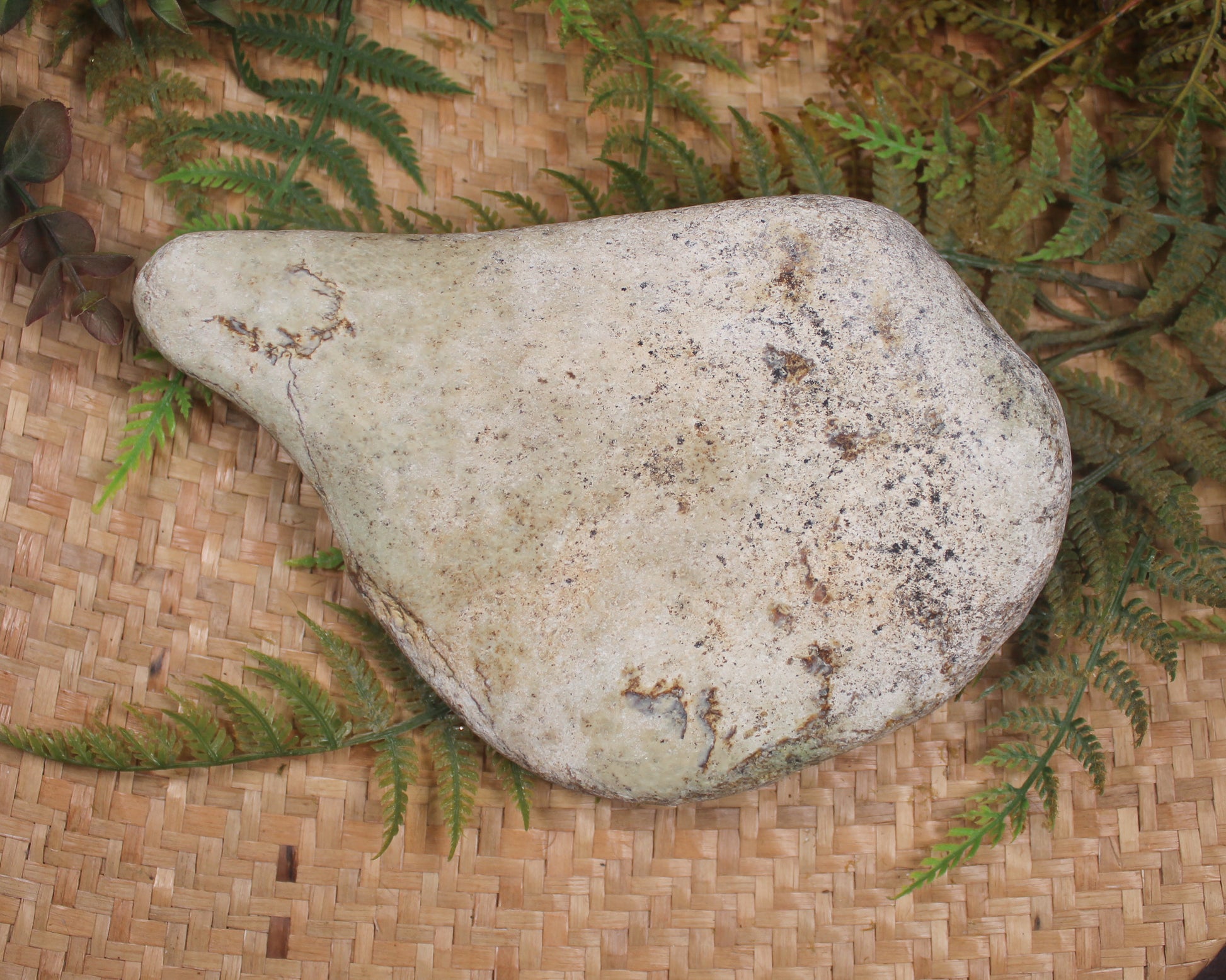 Freeform Pounamu Sculpture - Kokopu  Pounamu - NZ Greenstone